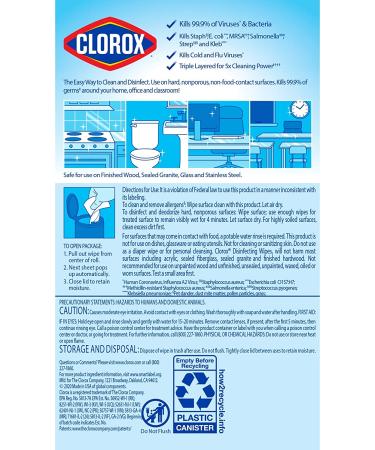 Clorox Disinfecting Wipes, Fresh Scent, 35-ct - Kills 99.9% of Germs - Buy Online on GoSupps.com