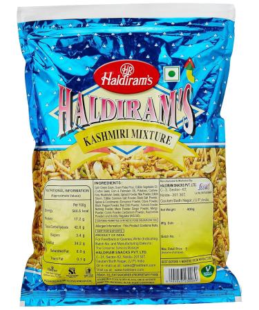 Haldirams Kashmiri Mixture - 14.12 Ounce | Authentic Indian Snack | Worldwide Shipping - Buy Online on GoSupps.com