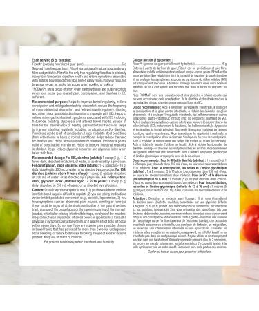 Webber Naturals The Right Fibre4 IBS Intestinal Discomfort 150 g Unflavoured 30 Servings Fibre & Probiotic 30 Billion Active Cells 8 Probiotic Strains 30 Capsules For Digestive - Buy Online on GoSupps.com