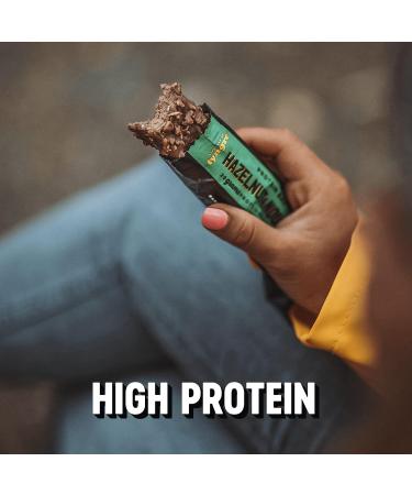 Barebells Hazelnut & Nougat Protein Bars | 20g Protein Low Carb Chocolate Bars | After Workout Low Calorie Snacks 12 x 55g - Buy Online on GoSupps.com