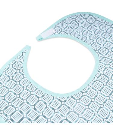 Sensalou Bib Dining Apron for Adults & Seniors - Velcro Fastener Green | Stylish & Functional Bib Apron for Dining & Cooking - Buy Online on GoSupps.com