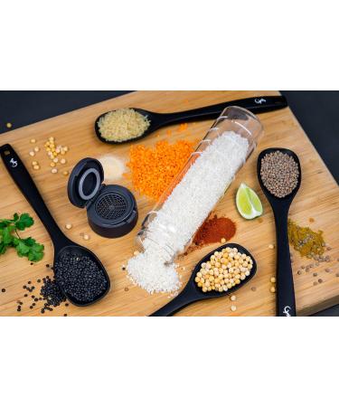 Lurch Germany Glass Rice Washer & Portioner | Washes Grains Beans Quinoa Peas and Lentils - Made of Borosilicate Glass - Buy Online on GoSupps.com
