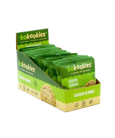 Kakookies Cashew Blondie Cookies - Soft-Baked, Plant-Based, Dairy-Free, Gluten-Free, Vegan (12 count) - Buy Online on GoSupps.com