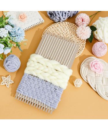 Pajean 24 Pack Cardboard Weaving Looms for Kids - Beginner's Wide Notch Weaving Boards for Knitting, Sewing, Crochet - 6-1/2 x 13 Inch - Buy Online on GoSupps.com