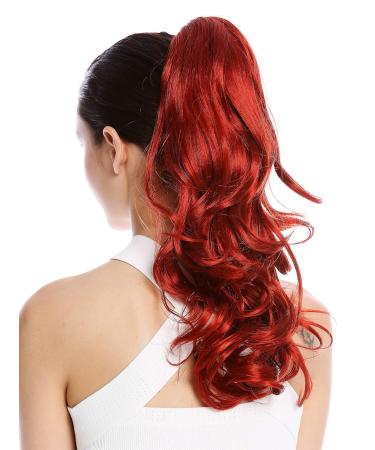 WIG ME UP MKB-30-V-137 Long Wavy Red Fire Braid Ponytail Hairpiece | 45 cm - International Shipping - Buy Online on GoSupps.com