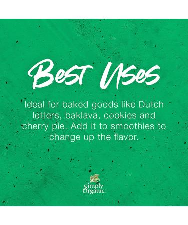 Simply Organic Almond Extract 2 oz - Certified Organic | Pack of 6 - Buy Online on GoSupps.com