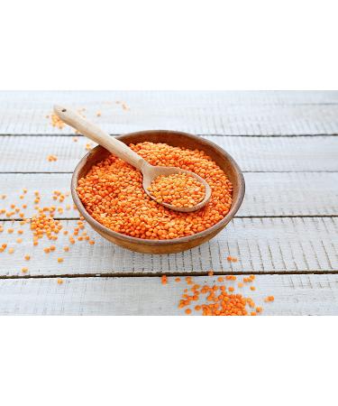 Certified USDA Organic Red Split Lentils  Gluten-free  Vegan-friendly  non-GMO  Masoor Dal  Turkey (2 pounds  32 ounces) - Buy Online on GoSupps.com