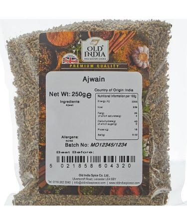 Old India Ajwain 250g: Premium Quality Ajwain Seeds for Authentic Indian Cuisine - Buy Online on GoSupps.com