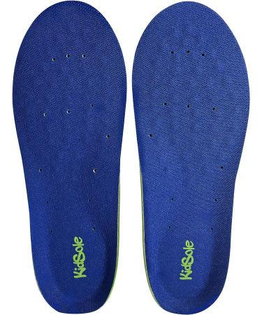 KidSole Memory Foam Sport Plus Insoles for Active Kids | Arch Support and Comfort | Extra Memory Foam Top Layer | (24 CM) Kids Size 3-6 - Buy Online on GoSupps.com