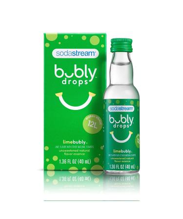 SodaStream Bubly Drops Lime 4.08 Fl Oz - Refreshing Flavor Enhancer - Buy Online on GoSupps.com