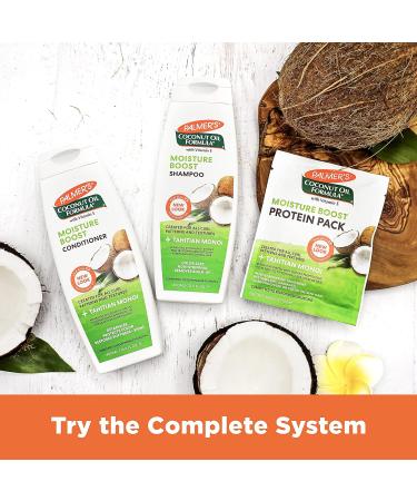 Palmer's Coconut Oil Formula Moisture Boost Protein Pack - Hair Treatment for Dry Damaged & Colored Hair 12 Pack (2.1 oz Each) | Shop Internationally - Buy Online on GoSupps.com