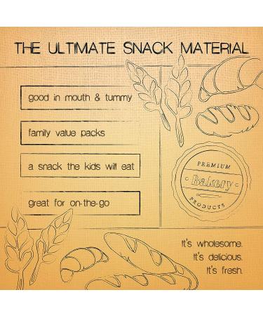 Cinnamon Rolls Snack Packs | Cinnamon Buns | Cinnamon Croissants | Office Snacks | Coffee Snacks | Lunchbox Snacks | 8 Cookies Individually Wrapped |12 oz Sterns Bakery(Cinnamon Bun Pastries) - Buy Online on GoSupps.com