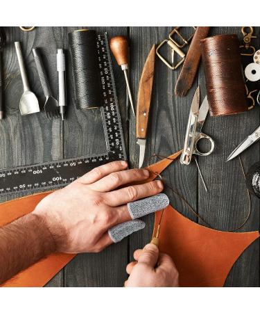 60-Piece Cut-Resistant Finger Cots - Thumb Finger Protectors for Kitchen & Sculpture Work - Buy Online on GoSupps.com
