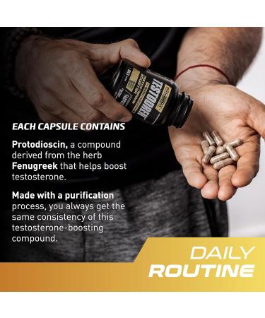 Testodren Advanced Testosterone Booster for Men - Natural Energy Stamina & Strength Supplement | Lean Muscle Builder & Sports Nutrition - Buy Online on GoSupps.com