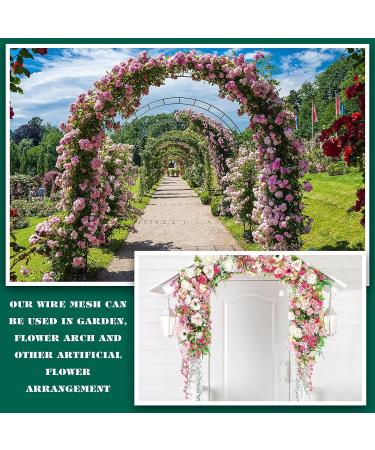 Floral Wire Netting for DIY Floral Arrangements - 2 Sheets (12 x 96 Inch) - Buy Online on GoSupps.com