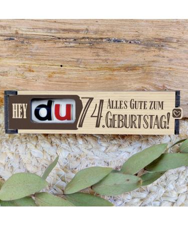 74th Birthday Chocolate Bar Gift Box | Duplo Included | Unique Gift Ideas for Him & Her | Celebrate 74th Birthday - Buy Online on GoSupps.com