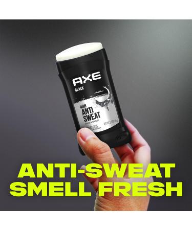 Axe Men's Antiperspirant Stick 2.7 oz 4 Count - Black Frozen Pear & Cedarwood Deodorant for 48-Hour Sweat and Odor Protection - Buy Online on GoSupps.com