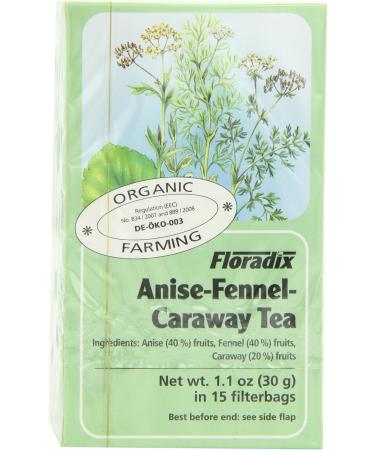  Salus Salus Organic Aniseed Fennel Caraway Herbal 15 Teabags (Pack of 6 Total 90 Teabags) - Buy Online on GoSupps.com