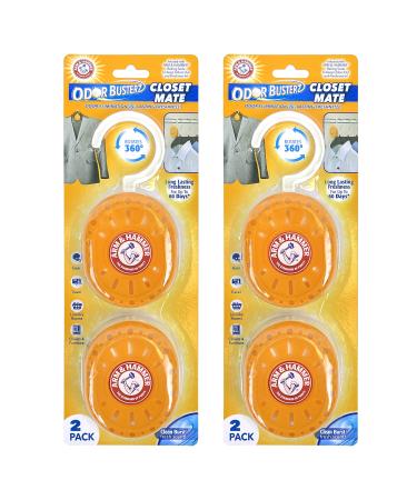 Arm & Hammer Odor Busterz Closet Mate, 4 Count Deodorizer - Buy Online on GoSupps.com