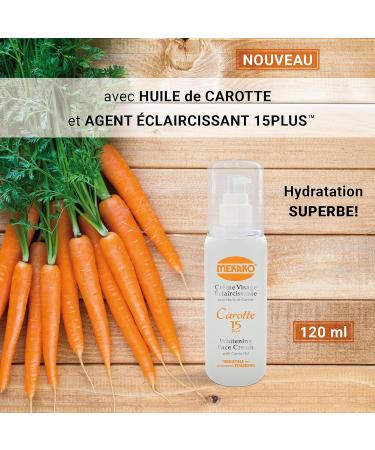 Mekako Carrot Cream White 120 Ml (Pack of 1) - Buy Online on GoSupps.com