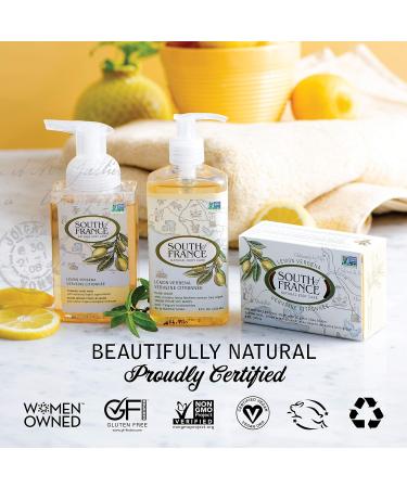 South of France Lemon Verbena Foaming Hand Soap 8oz - Pack of 3 Bottles - Natural Body Care - Buy Online on GoSupps.com