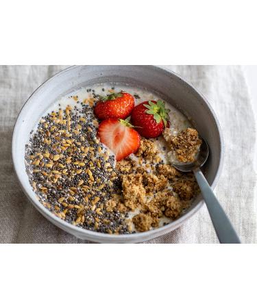 Simpliful Organic Whole Black Chia Seed 28oz - Ready-To-Eat IntegriPure 1.75lb - Pack of 1 - Buy Online on GoSupps.com
