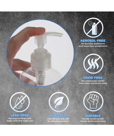 16oz Pump Bottle for Soap, Shampoo, Dishwashing Liquid, Oil, Cleaning Solutions - Leak-Free, BPA-Free, Refillable - Perfect for Cosmetics - Buy Online on GoSupps.com