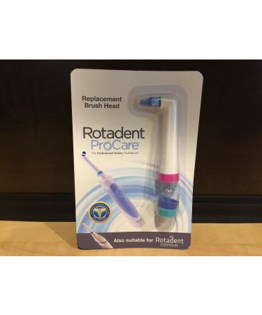 Rotadent ProCare Hollow-Tip Replacement Brush Head; FITS The