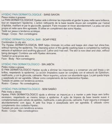 Uriage Hyseac Dermatologic Bar 100gr Face & Body - Buy Online on GoSupps.com