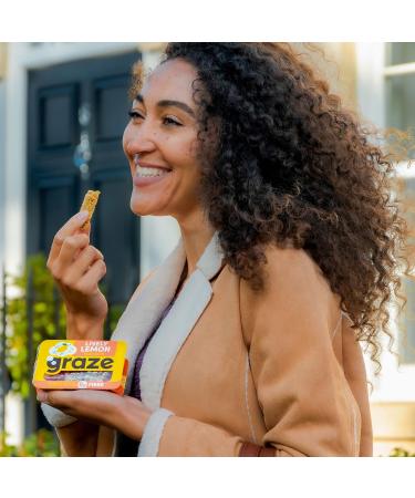 GRAZE Lively Lemon Flapjack 3 x 50g - Buy Online on GoSupps.com