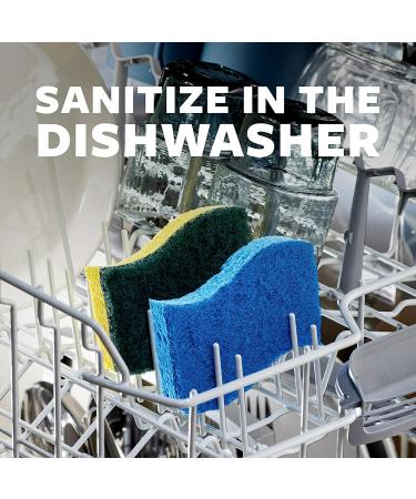 Scotch-Brite Heavy Duty Scrub Sponges - 24 Pack for Washing Dishes and Cleaning Kitchen - Buy Online on GoSupps.com