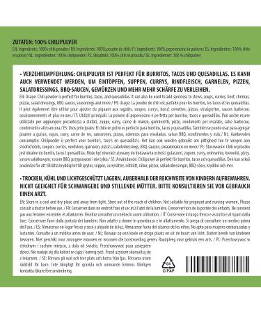 Buy 1kg Chili Powder | 100% Natural & Additive-Free Ground Chili Peppers | Premium Chili Spice for Cooking - Buy Online on GoSupps.com