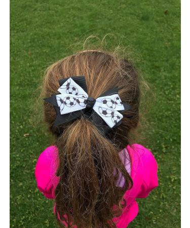 Infinity Collection Soccer Hair Accessories | Soccer Hair Bows & Soccer Ball Bow | Perfect Soccer Gift - Buy Online on GoSupps.com