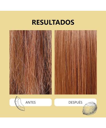 Coconut Oil Hair Mask & Conditioner for Dry, Damaged, Dyed, and Frizzy Hair - 1000 ml - Buy Online on GoSupps.com