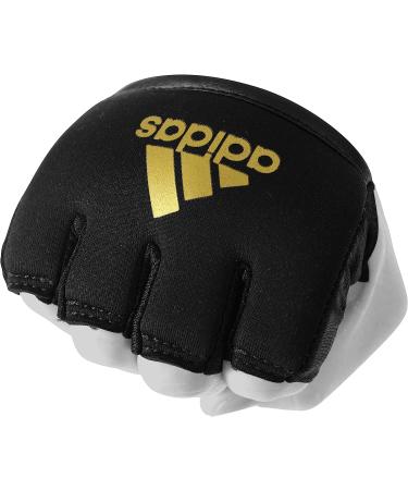 adidas Inner Boxing Knuckle Protection Sleeve/Wrap - Black/Gold - Unisex - One Size - Buy Online on GoSupps.com