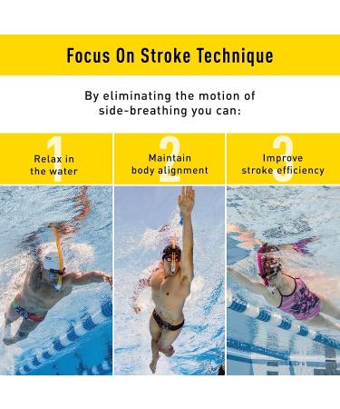 FINIS Swimmer's Snorkel Pink - Best Quality Snorkel for Enhanced Swimming Performance - Buy Online on GoSupps.com