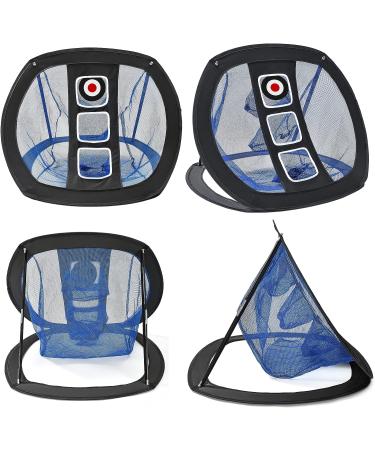 Mile High Life Golf Chipping Net | Indoor Outdoor Golf Practice Net for Backyard | Golf Hitting Nets | Blue Golfing Target Net | Men and Women's Golf Accessories - Buy Online on GoSupps.com