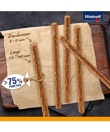 Buy Vitakraft Salmon Dog Snacks - Fish Stick Treats 50 Pack (15g Each) | Premium Quality for Happy Dogs - International Shipping Available - Buy Online on GoSupps.com