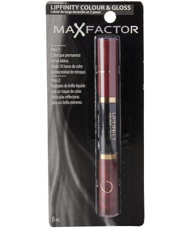 Max Factor LipFinity Color & Gloss Lipgloss - Tono 550 Ruby 6 ml | Long-Lasting Dual-Sided Shine for International Shipping - Buy Online on GoSupps.com