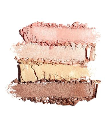 3ina Vegan Glow Face Palette - Cruelty-Free Highlighter - 4 Color Tones for Face & Eyes - Glossy Powder 10ml - Buy Online on GoSupps.com