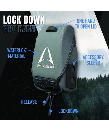 Rokman Waterproof Bino Harness Chest Pack for Men and Women | 3 Pockets | Ideal for Hunting, Hiking, Bird Watching and Camping - Buy Online on GoSupps.com