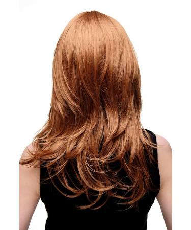 WIG ME UP 4038-27C Dark Blonde & Red Long Wavy Wig - Medium Blonde Hair Tips | International Shipping Available - Buy Online on GoSupps.com