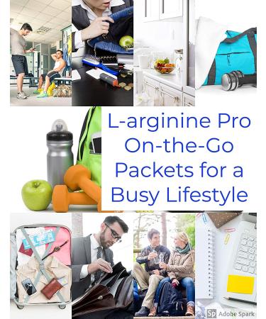 L-Arginine Pro Supplement On-The-Go Travel Packets - 30 Count Raspberry Flavored Singles with 500mg L-Arginine and 100mg L-Citrulline - Buy Online on GoSupps.com