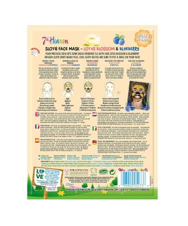 Mascarilla de Tela Unicornio 7th Heaven - Hidratante Facial | Env o Internacional - Buy Online on GoSupps.com