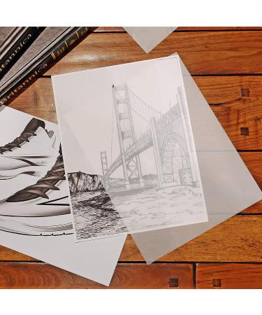 100 Sheets Vellum Paper 8.5 x 11 Translucent Printable for Invitations  Cards Inserts  Photo Overlays  Sketching  Tracing - Buy Online on GoSupps.com