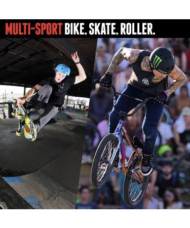 Triple Eight Dual Certified MIPS Bike Skateboard Helmet - Large/X-Large, Black Matte - Buy Online on GoSupps.com