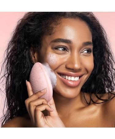 REAL TECHNIQUES Sponge+ Beauty Makeup Blenders for Facial Cleanser Foundation and Setting Powder Probiotic infused (3 Piece Kit) - Buy Online on GoSupps.com
