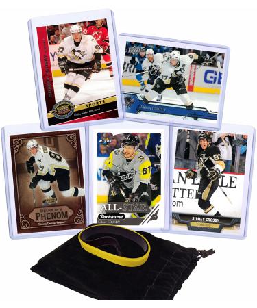 Sidney Crosby (5) Assorted Hockey Cards Bundle - Pittsburgh Penguins Trading Cards - # 87