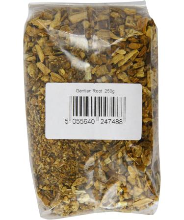 JustIngredients Essential Gentian Root 250g - Buy Online on GoSupps.com