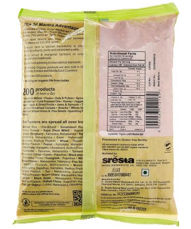 24 Mantra Organic Masoor Dal - 2 Lb - Pack of 1 | Premium Quality Lentils - Buy Online on GoSupps.com